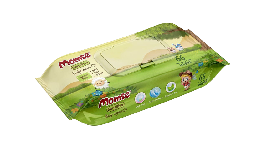 Momse premium water wipes 99.9% pure water Pakistan